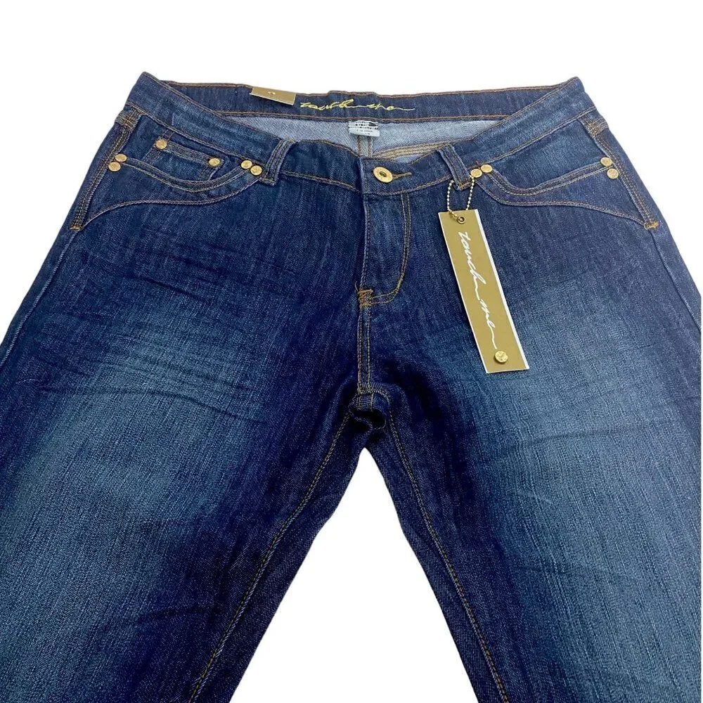 TOUCH ME Jeans 11/12 Juniors Medium Wash Skinny NWT